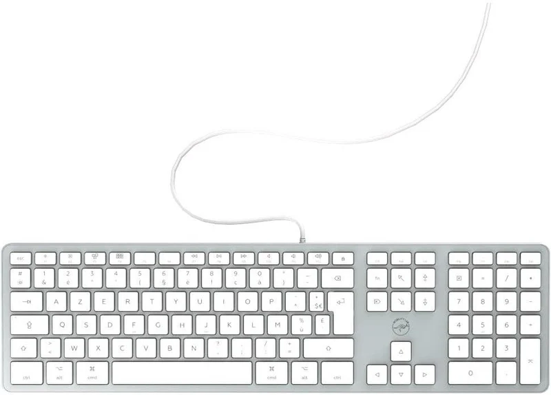 Clavier filaire MOBILITY LAB DesignTouch MacWired Silver