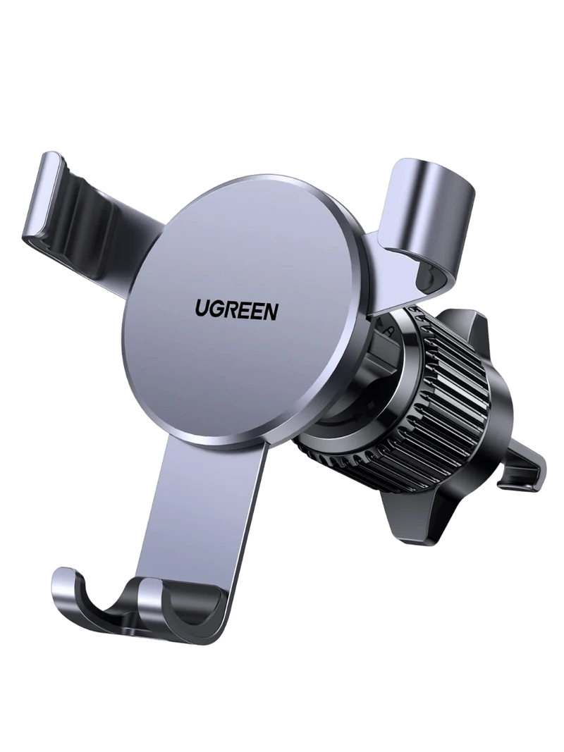 UGREEN Support Téléphone Voiture Gravité Grille Aération Porte Portable Smartphone Voiture (Gris)