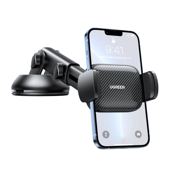UGREEN Support Téléphone Voiture Pare Brise Porte Rotation 360°
