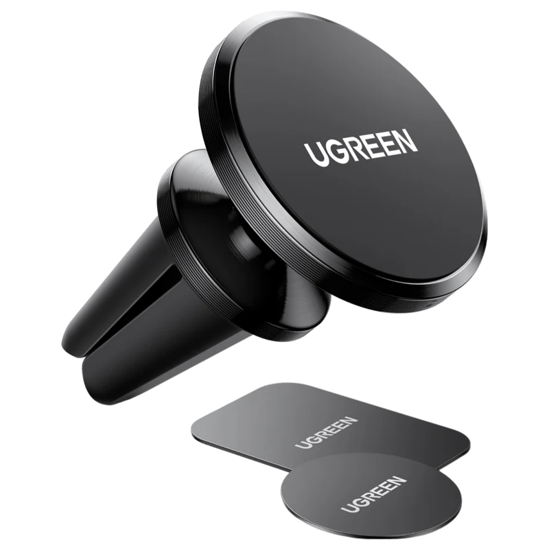 UGREEN Support Téléphone Portable Voiture Magnétique 4 Aimants Puissants Intégrés