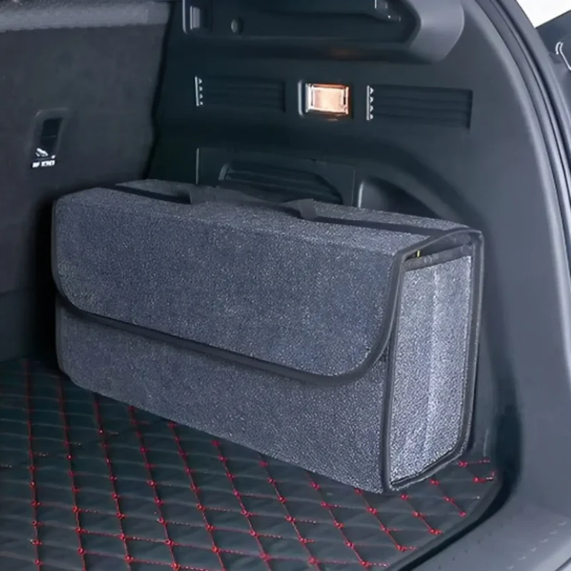 Sac Rangement Coffre Voiture - Pliable | FeltBox™