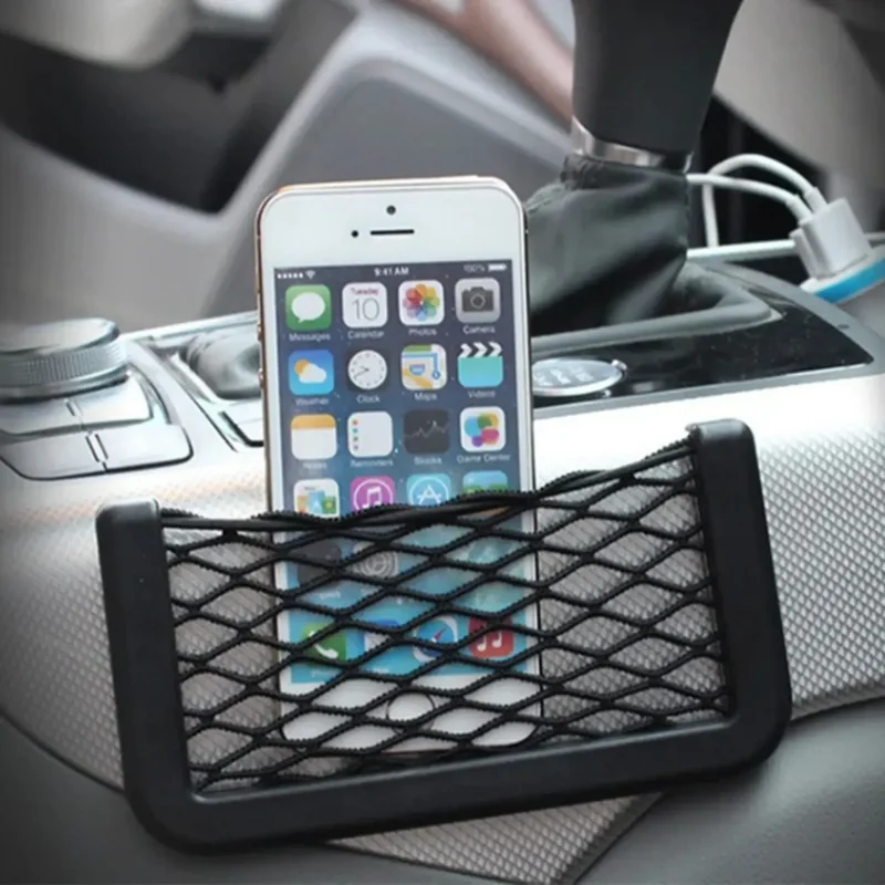 Filet Rangement Téléphone Voiture | MeshPocket™