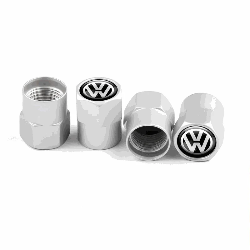 Bouchons de valve pneu Volkswagen (Lot de 4)