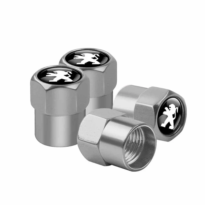 Bouchons de valve pneu Peugeot (Lot de 4)