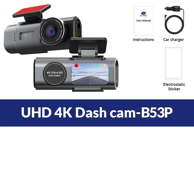 Dashcam ACCEO 4K Wifi GPS Mode parking