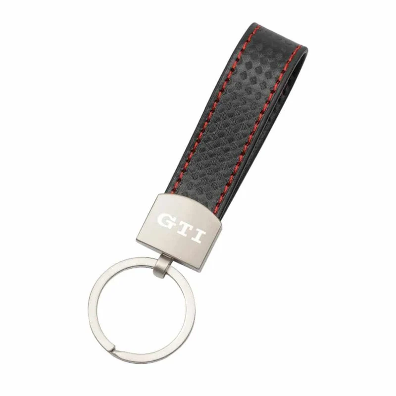 Porte-clés Volkswagen avec Lanière en cuir VW GTI R Line