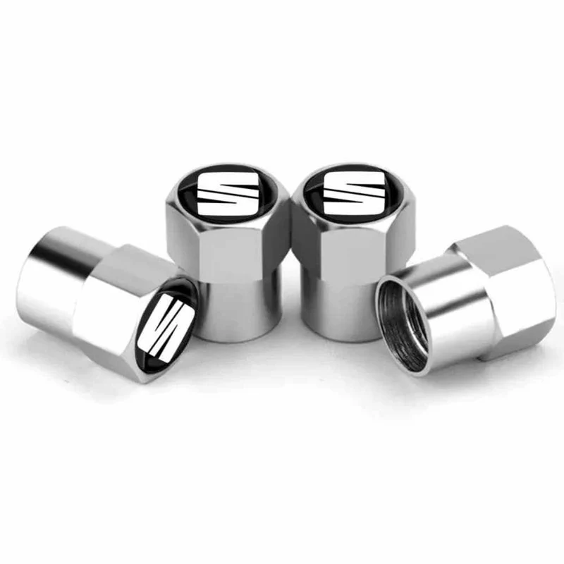 Bouchons de valve pneu Seat (Lot de 4)