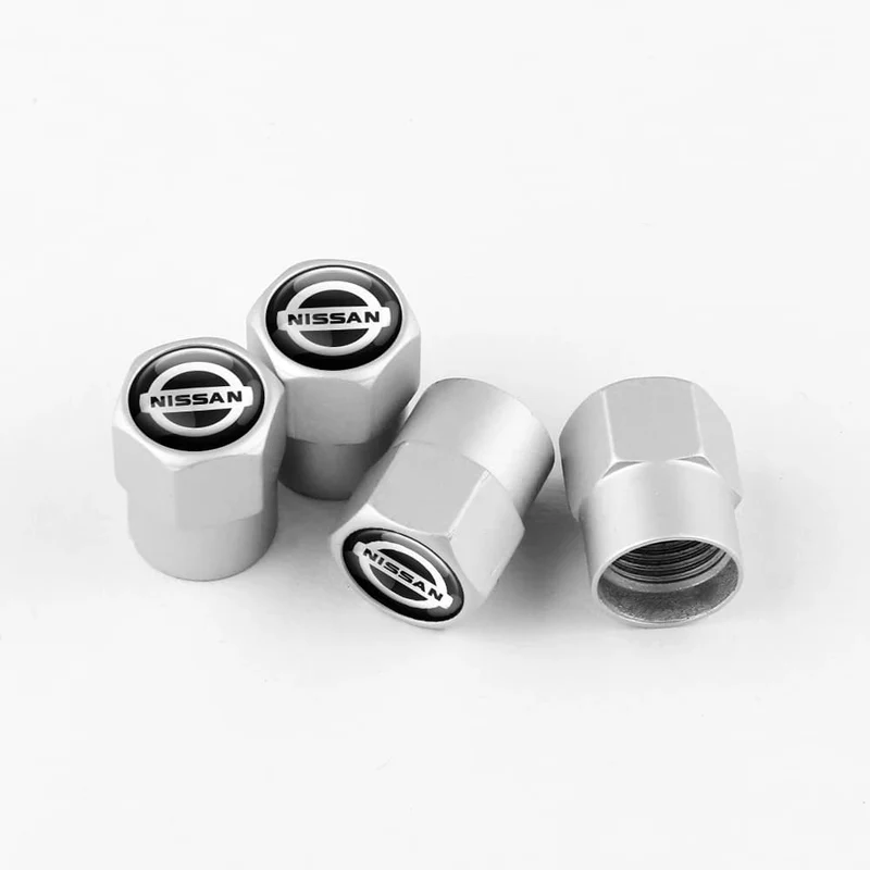 Bouchons de valve pneu Nissan (Lot de 4)