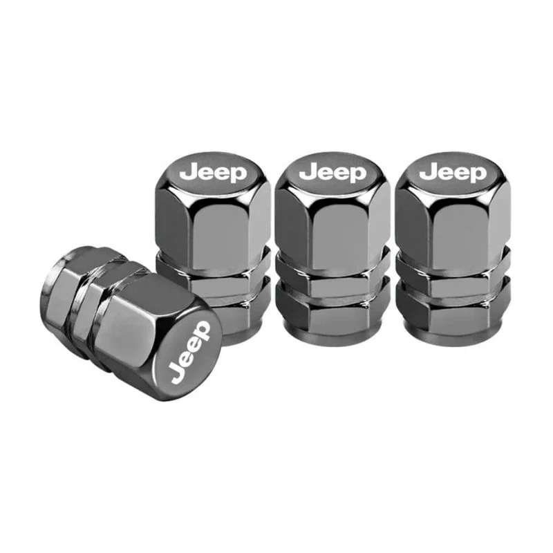 Bouchons de valve pneu Jeep (Lot de 4)