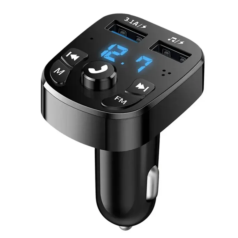 Transmetteur FM Bluetooth Double Charge USB Simultanée
