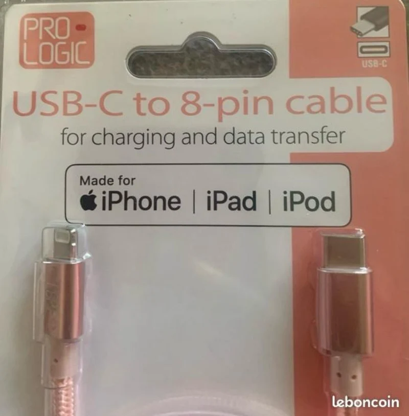 Chargeur iPhone