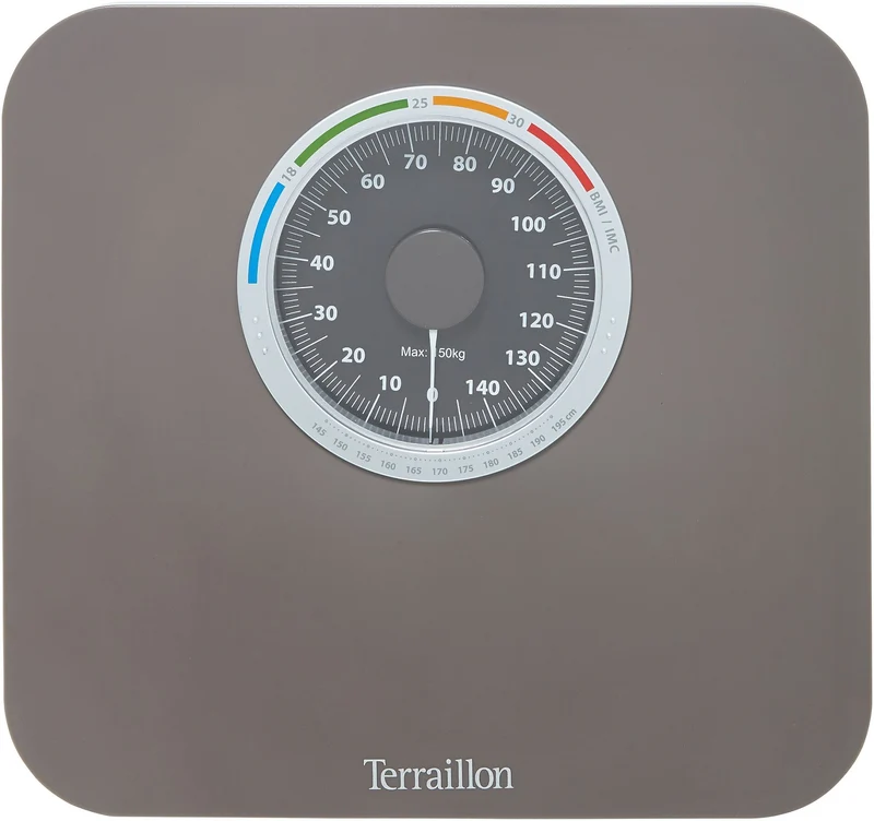 Pèse personne mécanique TERRAILLON Nautic up taupe