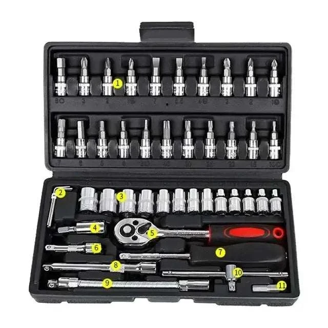 Mallette outils kit réparation de voiture