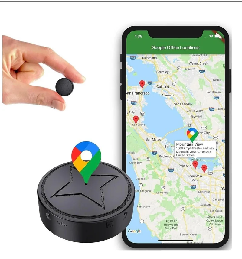GPS magnétique avec enregistrement sonore