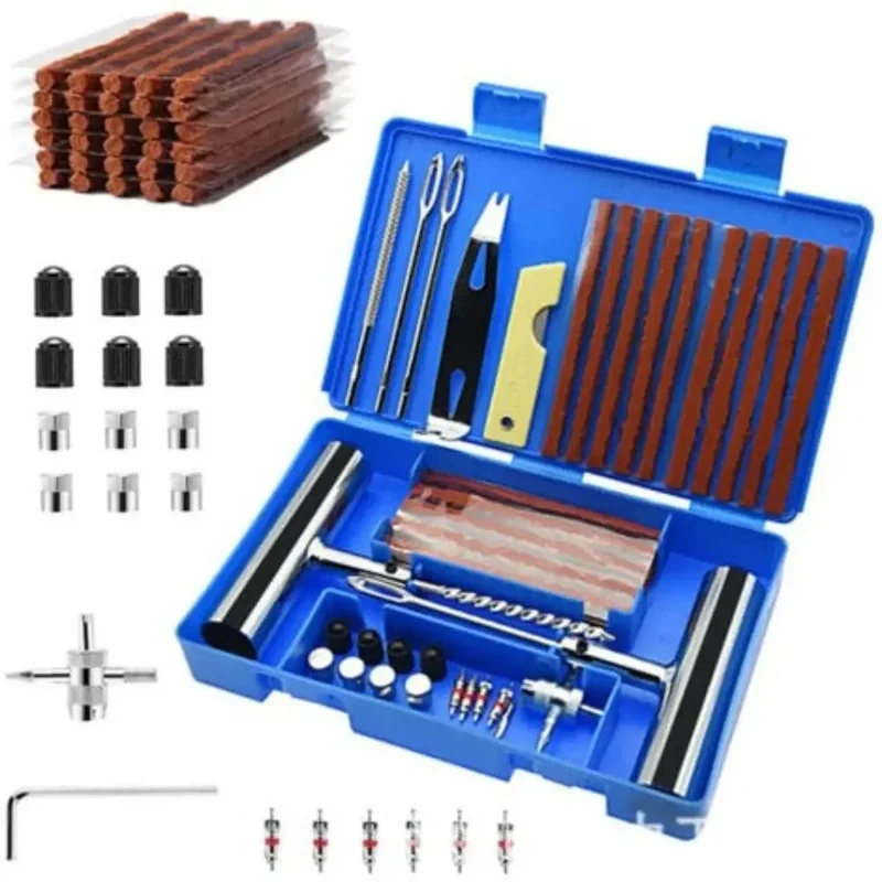 Kit de réparation de pneus de voiture Pro 57 pièces