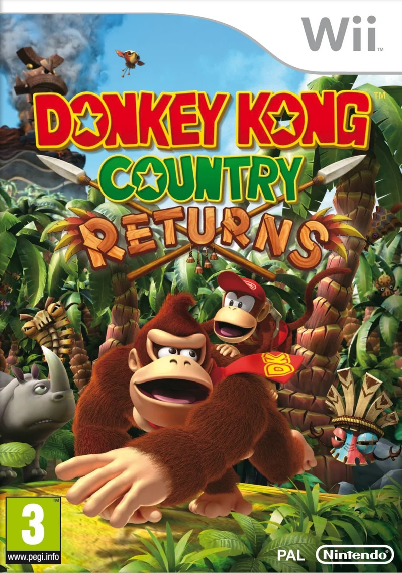 Jeu Wii NINTENDO Donkey Kong Country Returns