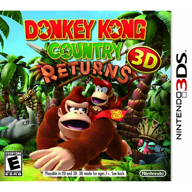 Jeu 3DS NINTENDO Donkey Kong Country Returns