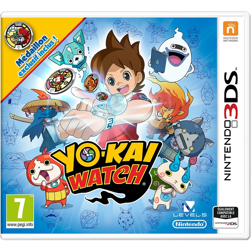 Jeu 3DS NINTENDO YoKai Watch + Médaillon Exclusif