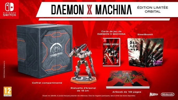 Jeu Switch NINTENDO Daemon X Machina Edition Collector
