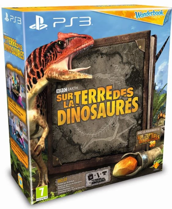 Jeu PS3 SONY Terre des Dinosaures + Wonderbook + Move