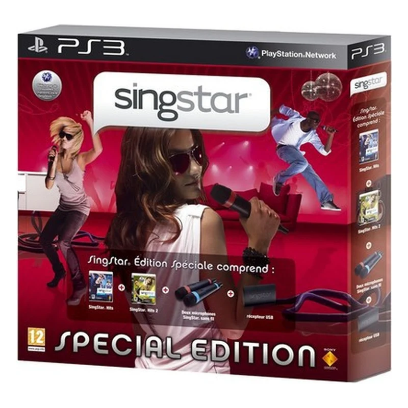 Jeu PS3 SONY Singstar Family Edition+Micro