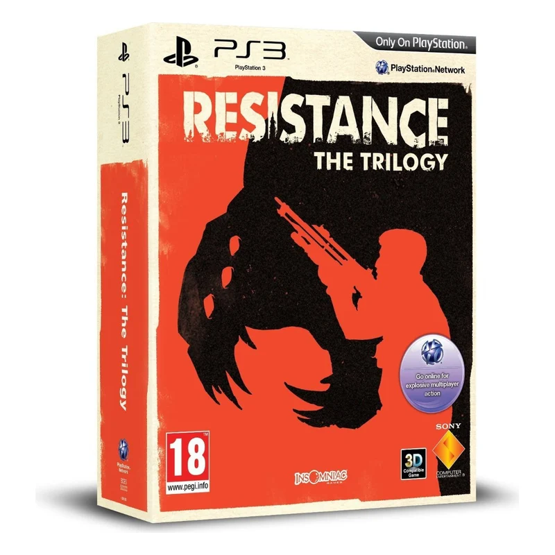 Jeu PS3 SONY Resistance Trilogy plat