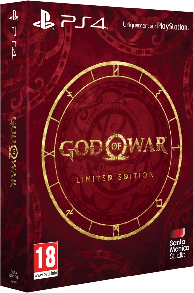 Jeu PS4 SONY God of War Limited Edition