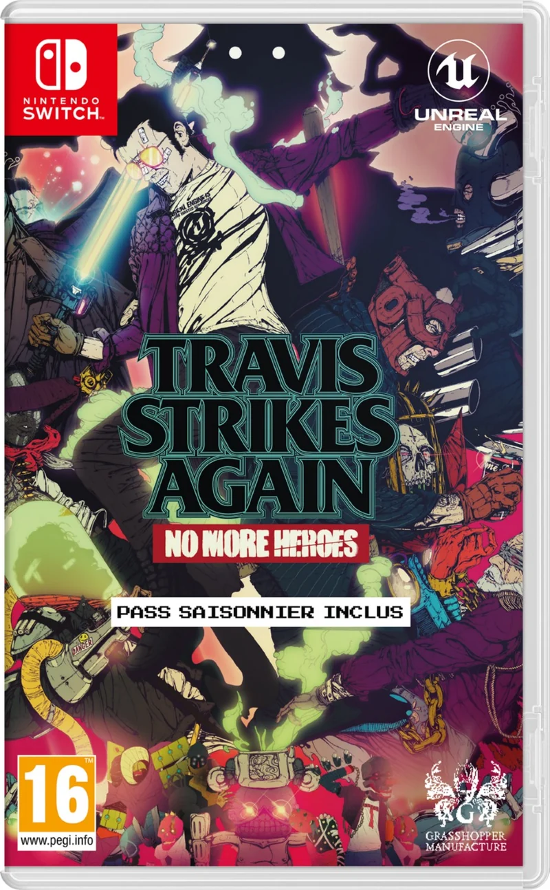 Jeu Switch NINTENDO Travis Strikes Again No More Heroes