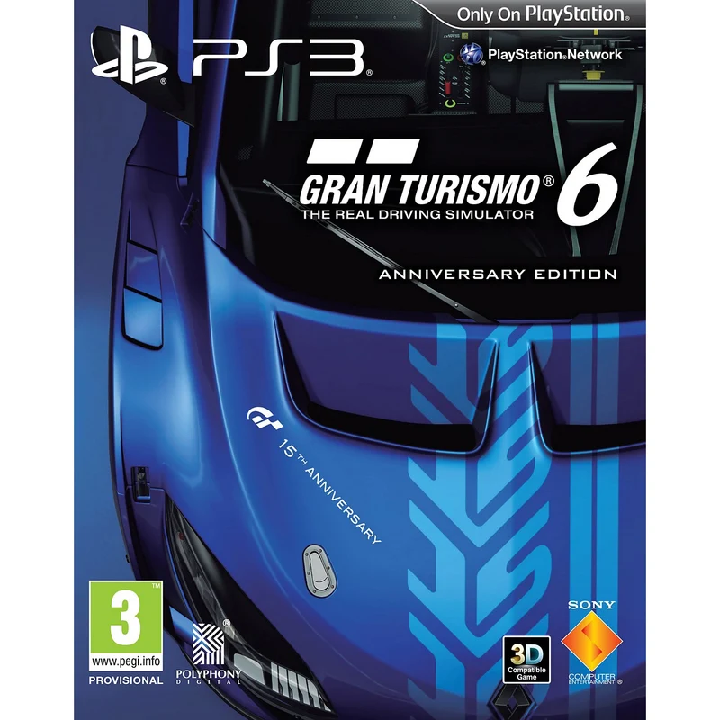 Jeu PS3 SONY Gran Turismo 6 Edition Anniversaire