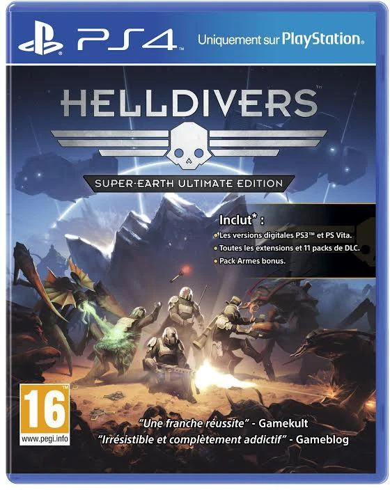 Jeu PS4 SONY Helldivers Super-Earth Ultimate Edition