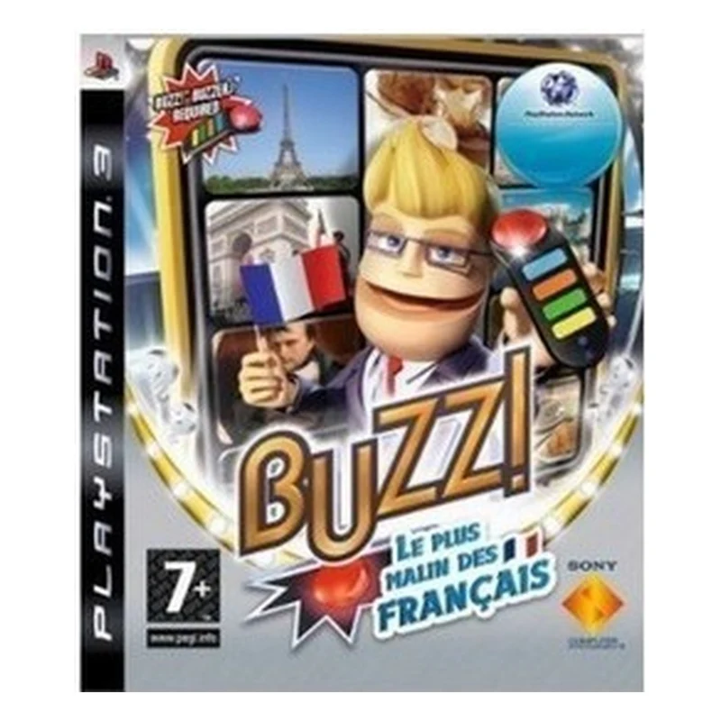 Jeu PS3 SONY Buzz! Le plus malin des Français