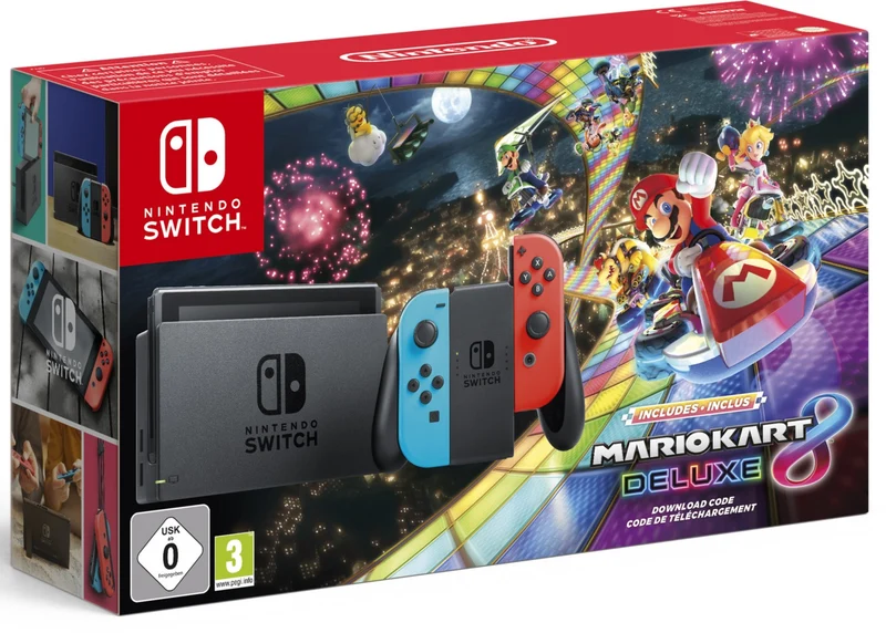 Console NINTENDO Switch Mario Kart 8 Edition Limitée
