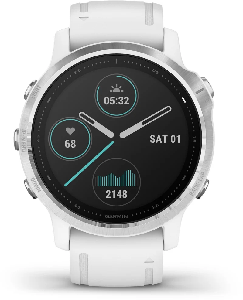 Montre sport GPS GARMIN FENIX 6S BLANC