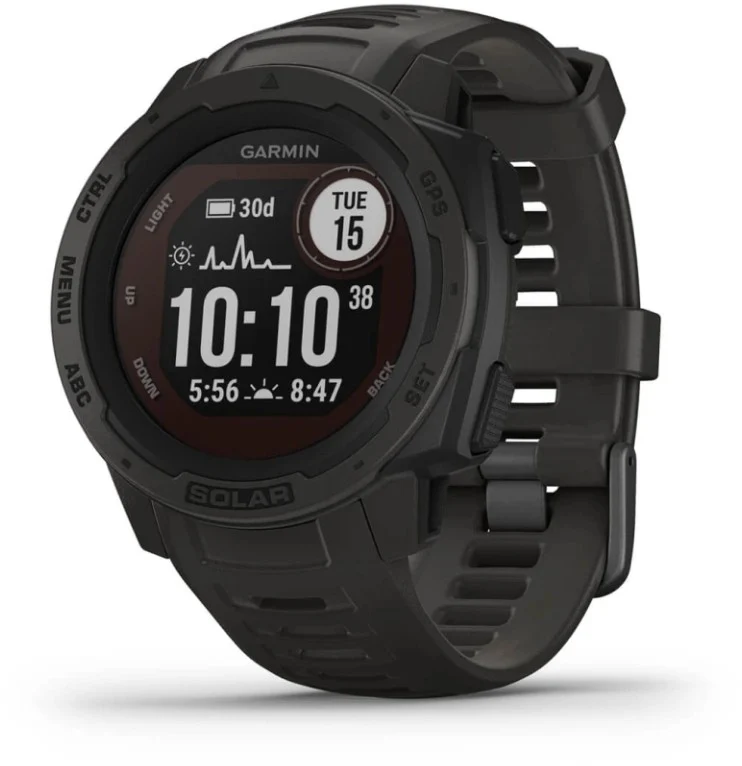 Montre sport GARMIN Instinct Solar Graphite