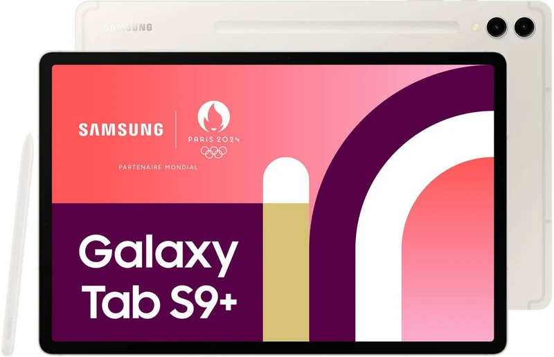 Tablette Android SAMSUNG Galaxy Tab S9+ 12.4 Wifi 256Go Crème
