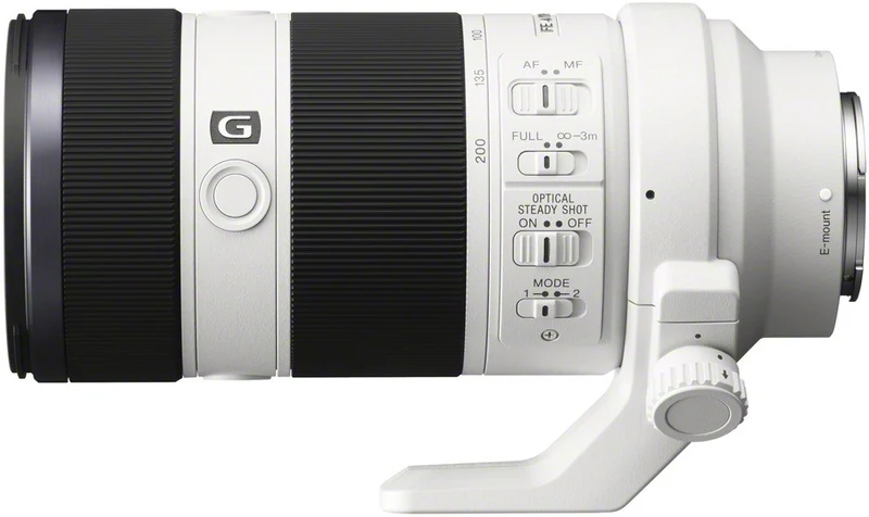 Objectif pour Reflex Plein Format SONY FE 70-200mm F4 G OSS noir