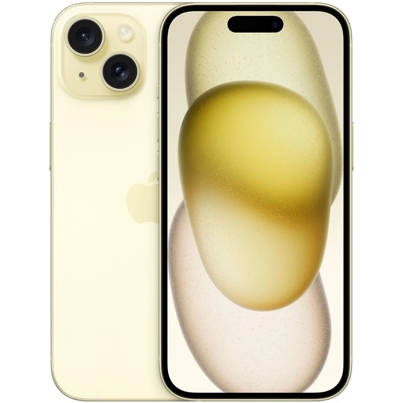 Smartphone APPLE iPhone 15 Jaune 128Go 5G