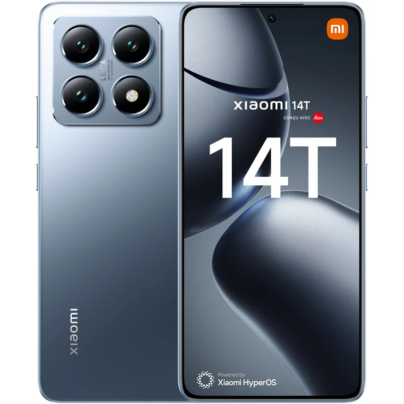 Smartphone XIAOMI 14T concu avec Leica Bleu 256Go
