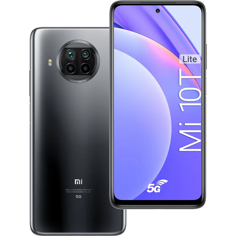 Smartphone XIAOMI Mi 10T Lite Gris 128Go 5G