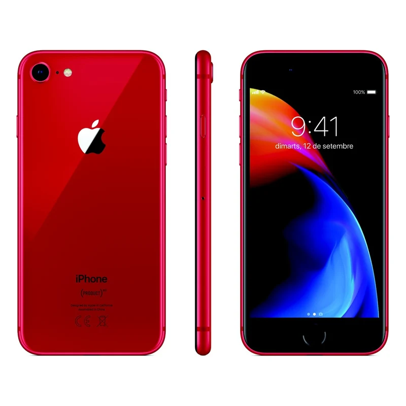 Smartphone APPLE iPhone 8 (PRODUCT)RED 64 Go