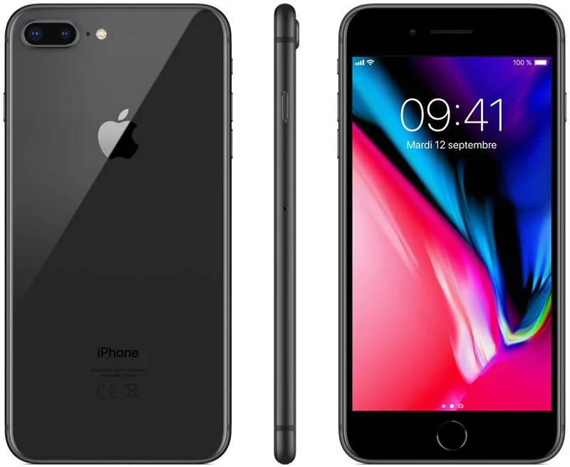 Smartphone APPLE iPhone 8 Plus Gris Sidéral 256 GO