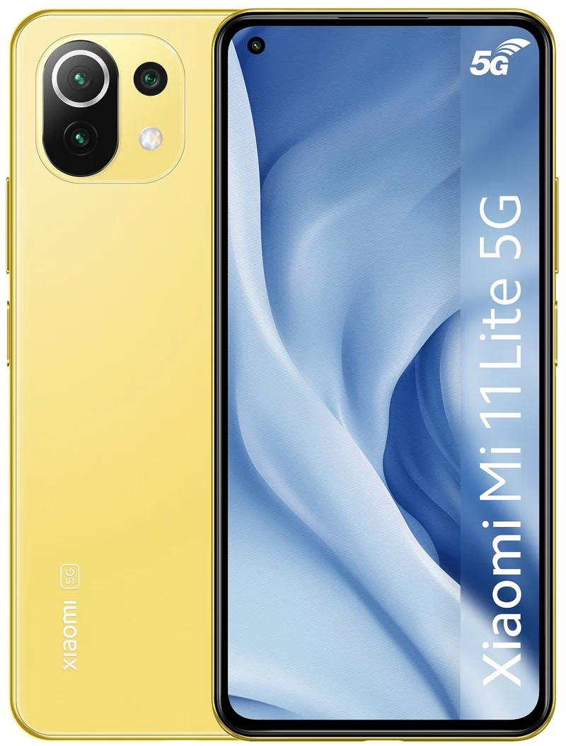 Smartphone XIAOMI Mi 11 Lite Jaune 5G