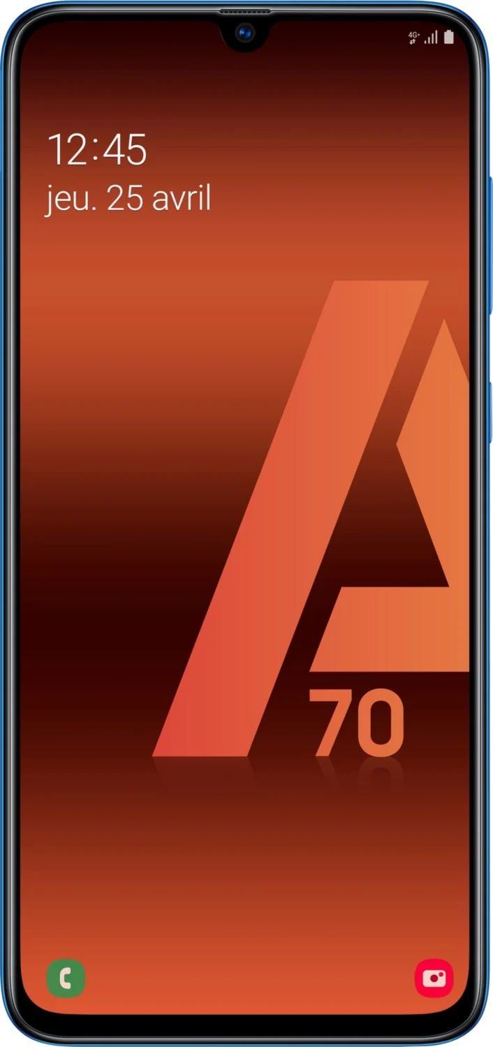 Smartphone SAMSUNG Galaxy A70 Bleu