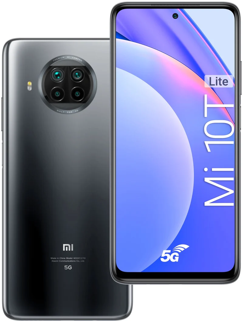 Smartphone XIAOMI Mi 10T Lite Gris 64Go 5G
