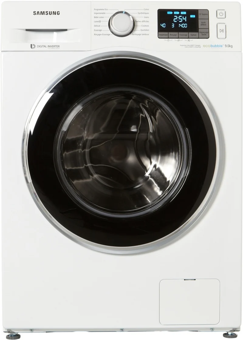 Lave linge hublot SAMSUNG ECO BUBBLE WF90F5EBU4W