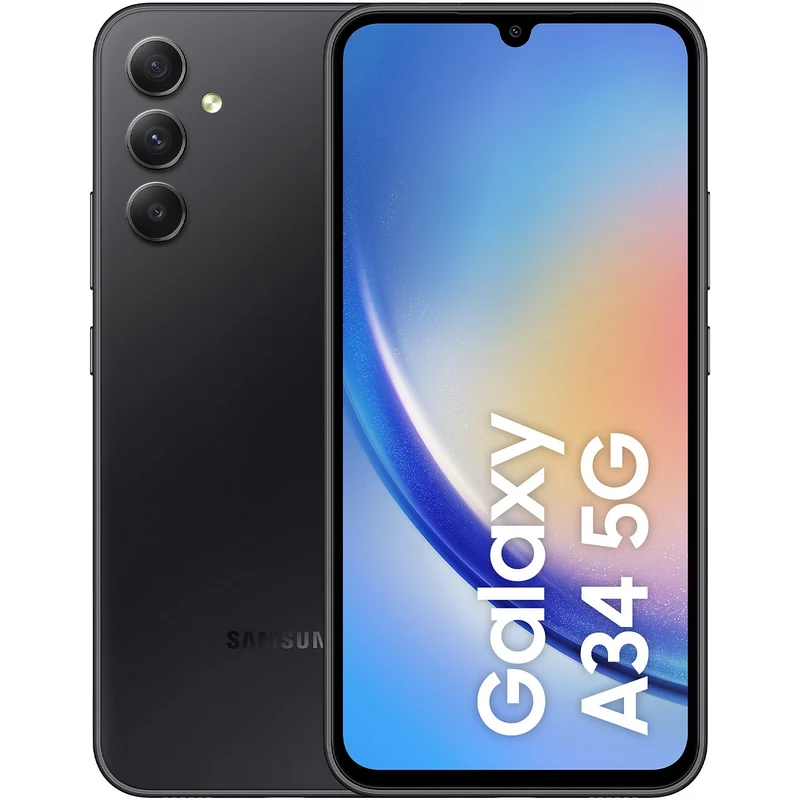 Smartphone SAMSUNG Galaxy A34 Graphite 128 Go 5G