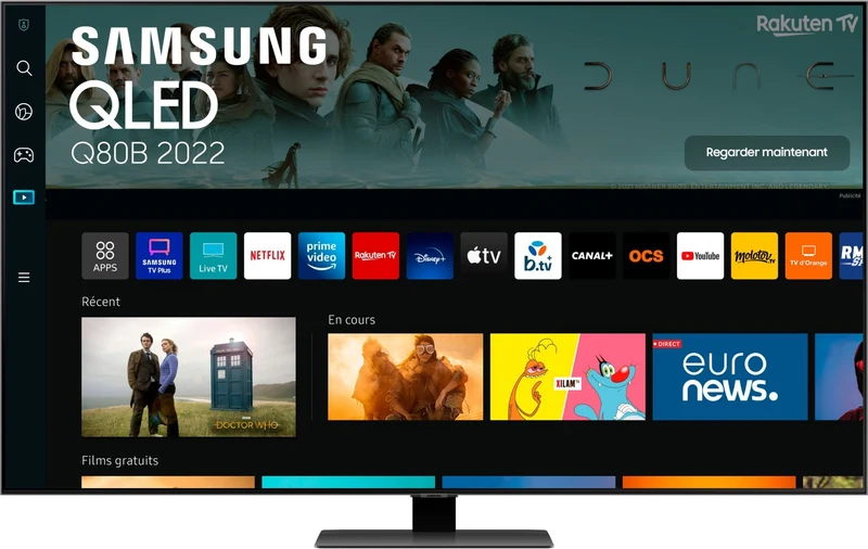 TV QLED SAMSUNG QE50Q80B 2022
