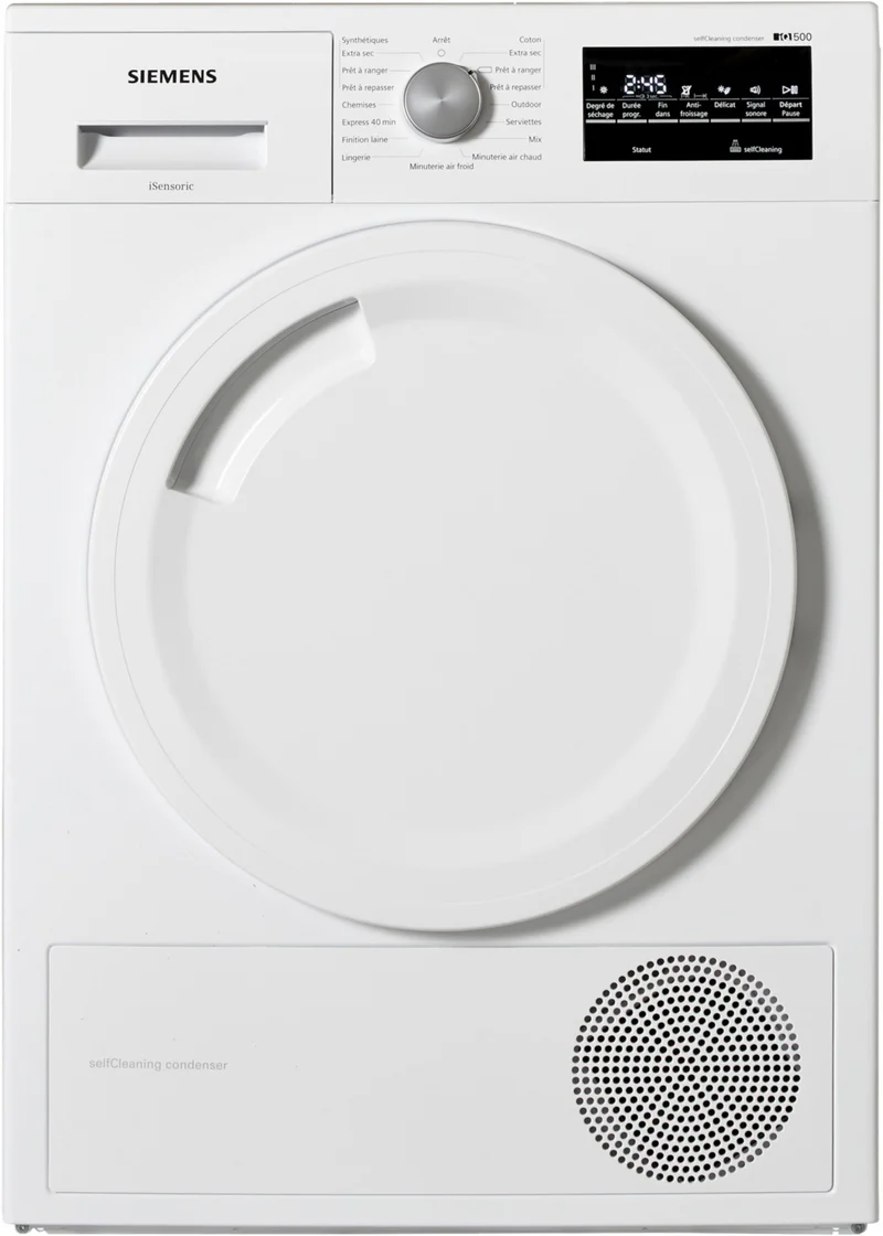 Sèche linge pompe à chaleur SIEMENS WT45W408FF