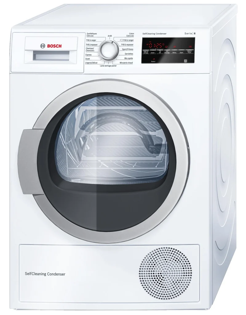 Sèche linge pompe à chaleur BOSCH WTW87490FF