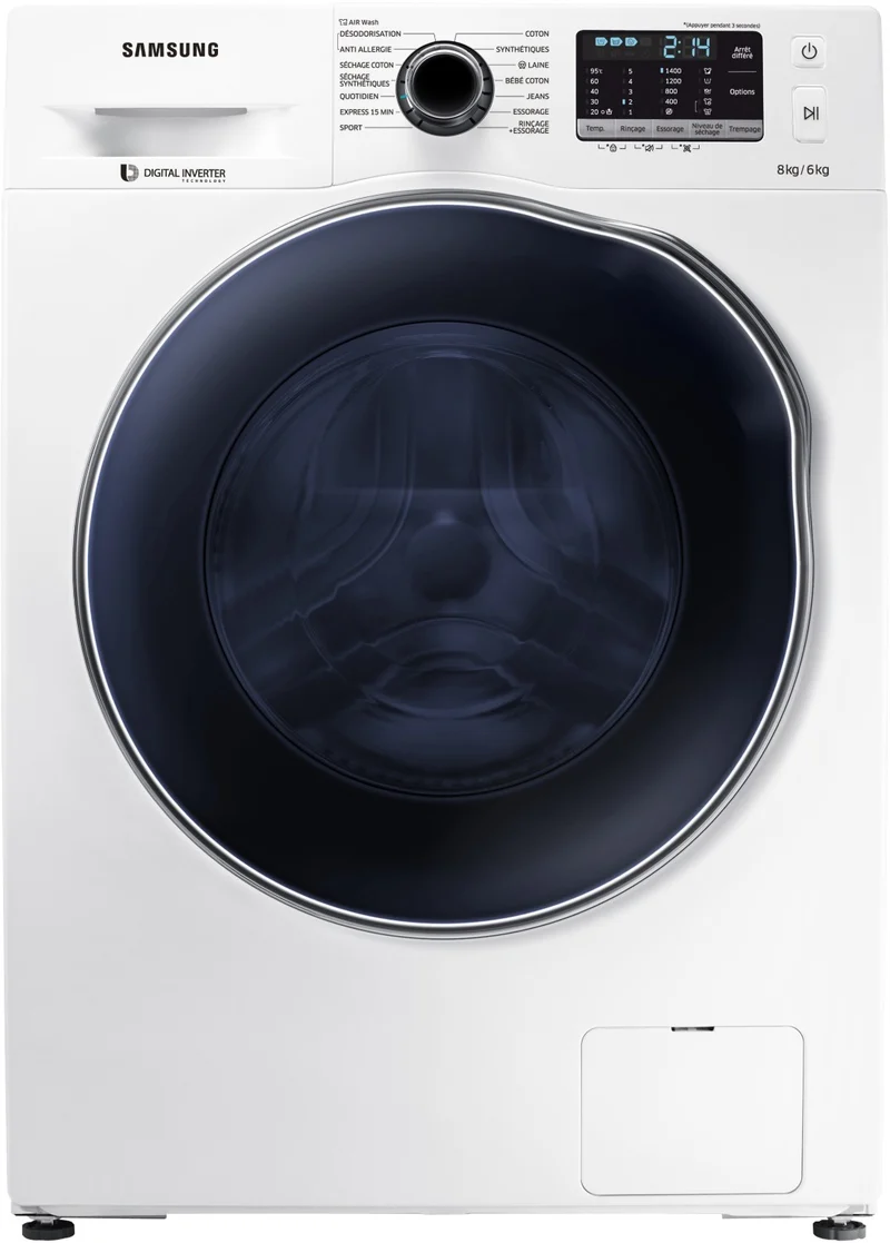 Lave linge séchant hublot SAMSUNG WD80J5430AW